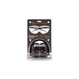 Venture Gear Ever-Lite Range Kit Clear Lens Gray Ear Muff